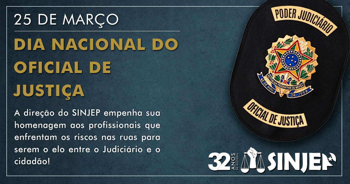 Read more about the article SINJEP Presta Homenagem aos Oficiais de Justiça