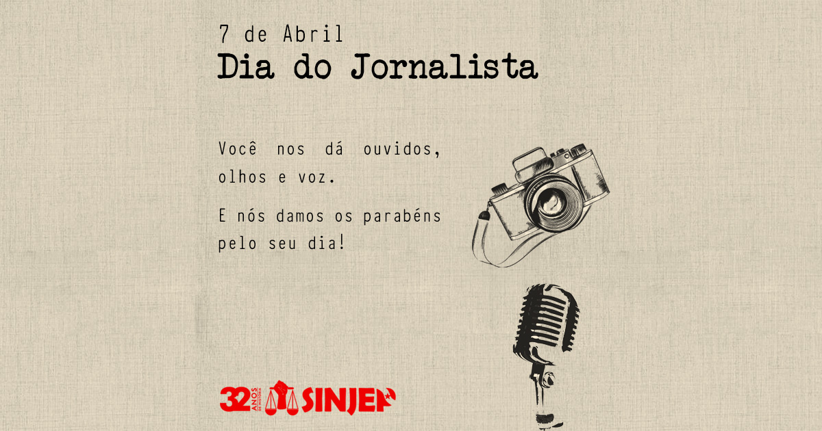 Read more about the article Dia do Jornalista – 7 de Abril.