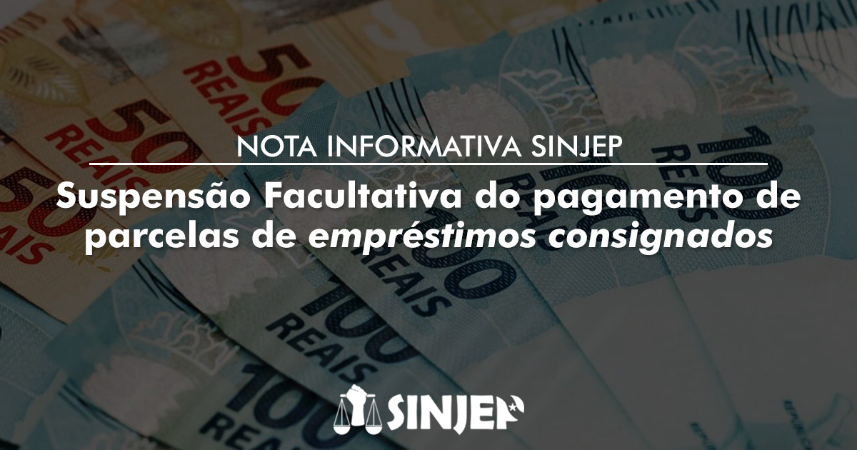 Read more about the article Suspensão Facultativa do pagamento de parcelas de empréstimos consignados