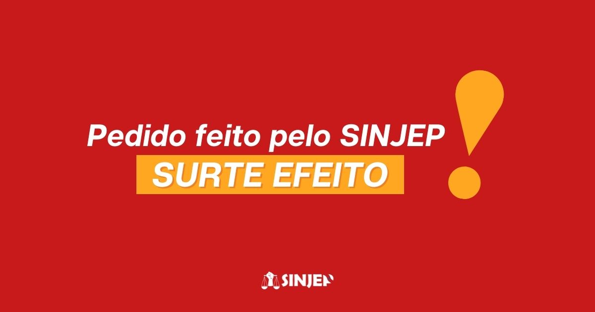 Read more about the article Pedido feito pelo SINJEP com relação a Unimed surte efeito