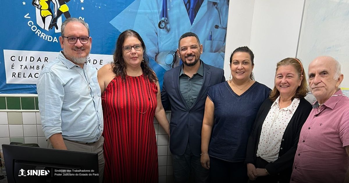 Read more about the article <strong>Coordenadoria de Saúde do TJPA, SINJEP e SINDJU se unem em benefício do bem-estar dos servidores do Judiciário</strong>