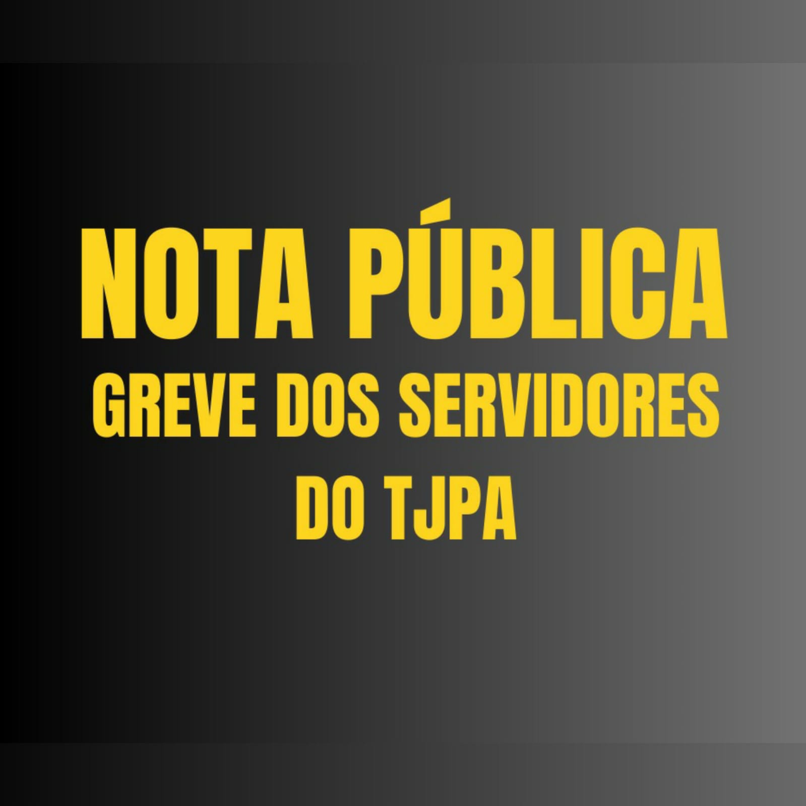 Read more about the article Nota Pública – Greve dos servidores do TJPA