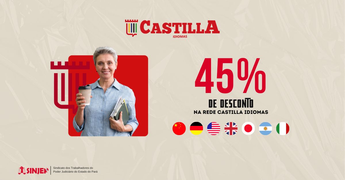 Read more about the article Descontos de 45% nos cursos da Rede Castilla Idiomas!