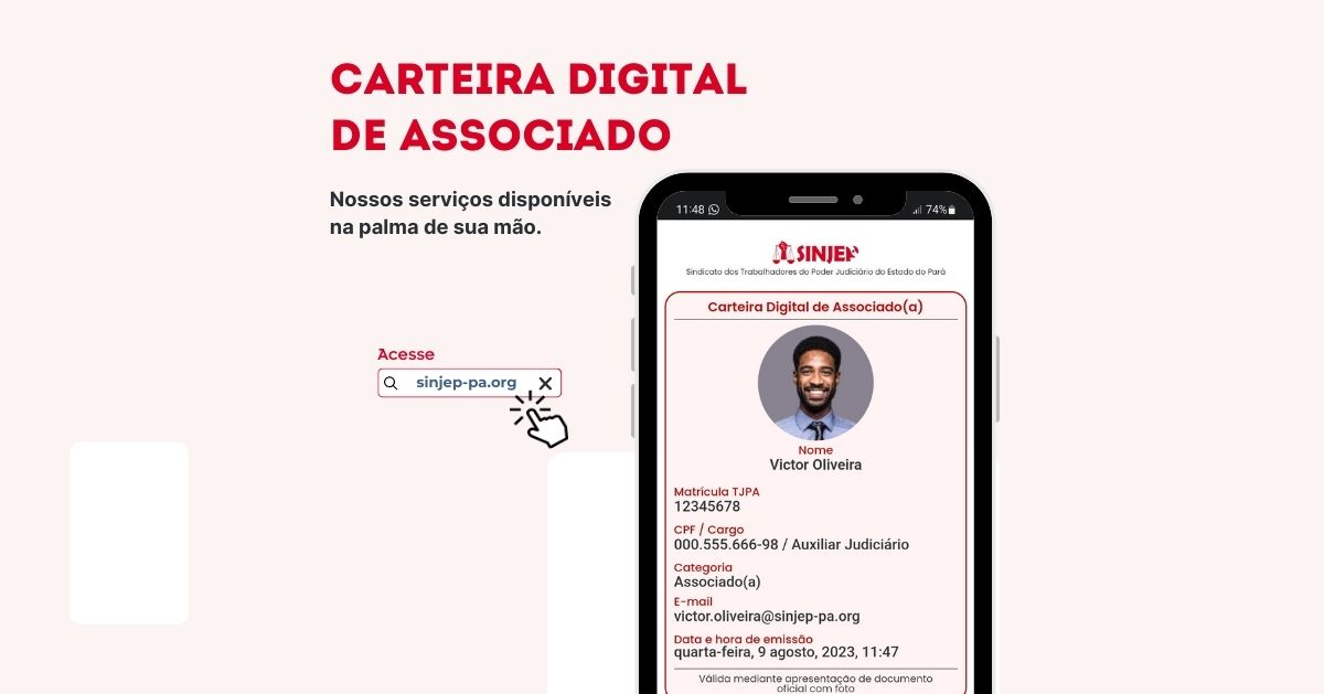 Read more about the article Emita sua Carteira Digital de Associado e Atualize seus Dados!