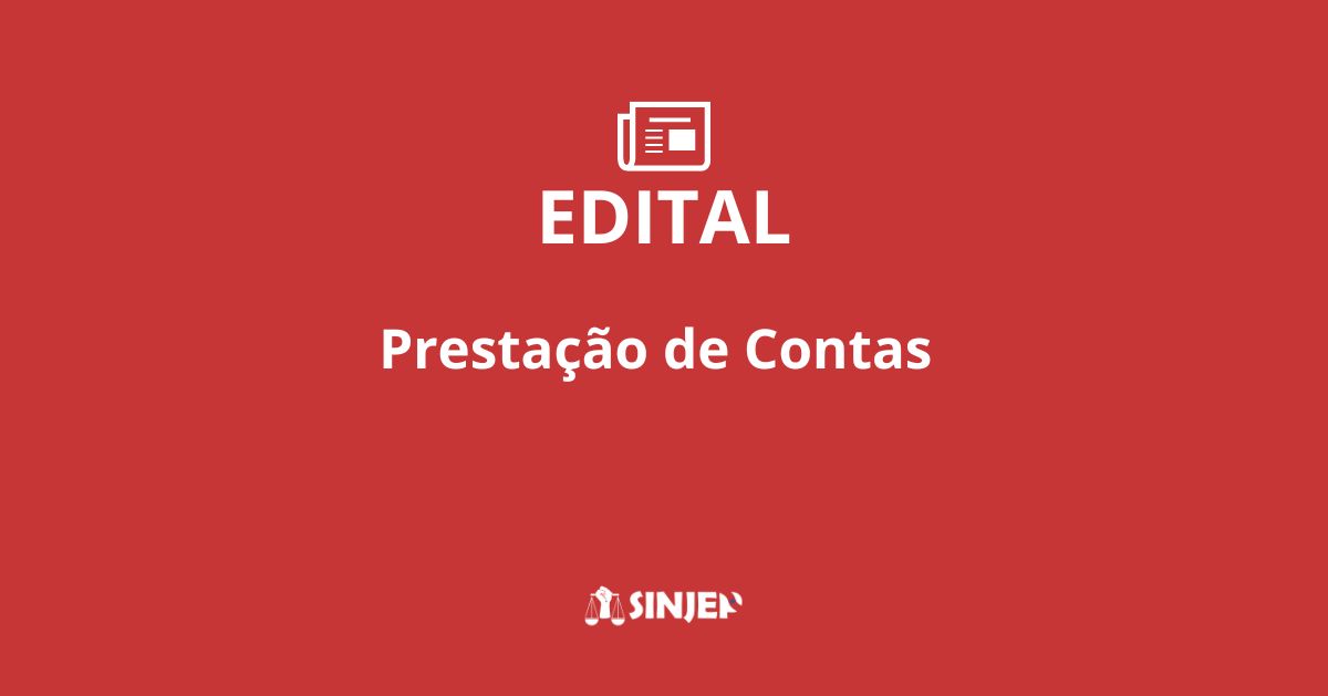 Read more about the article Edital de Convocação de AGO de Prestação de Contas