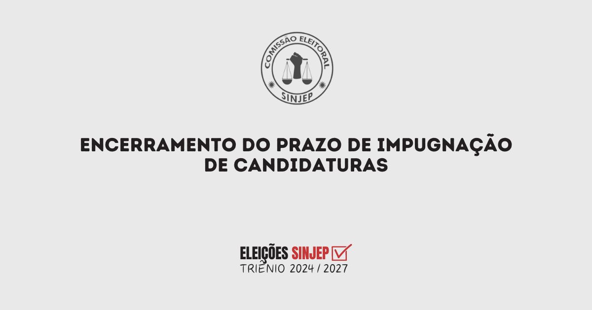 Read more about the article Encerramento do prazo de impugnação de candidaturas