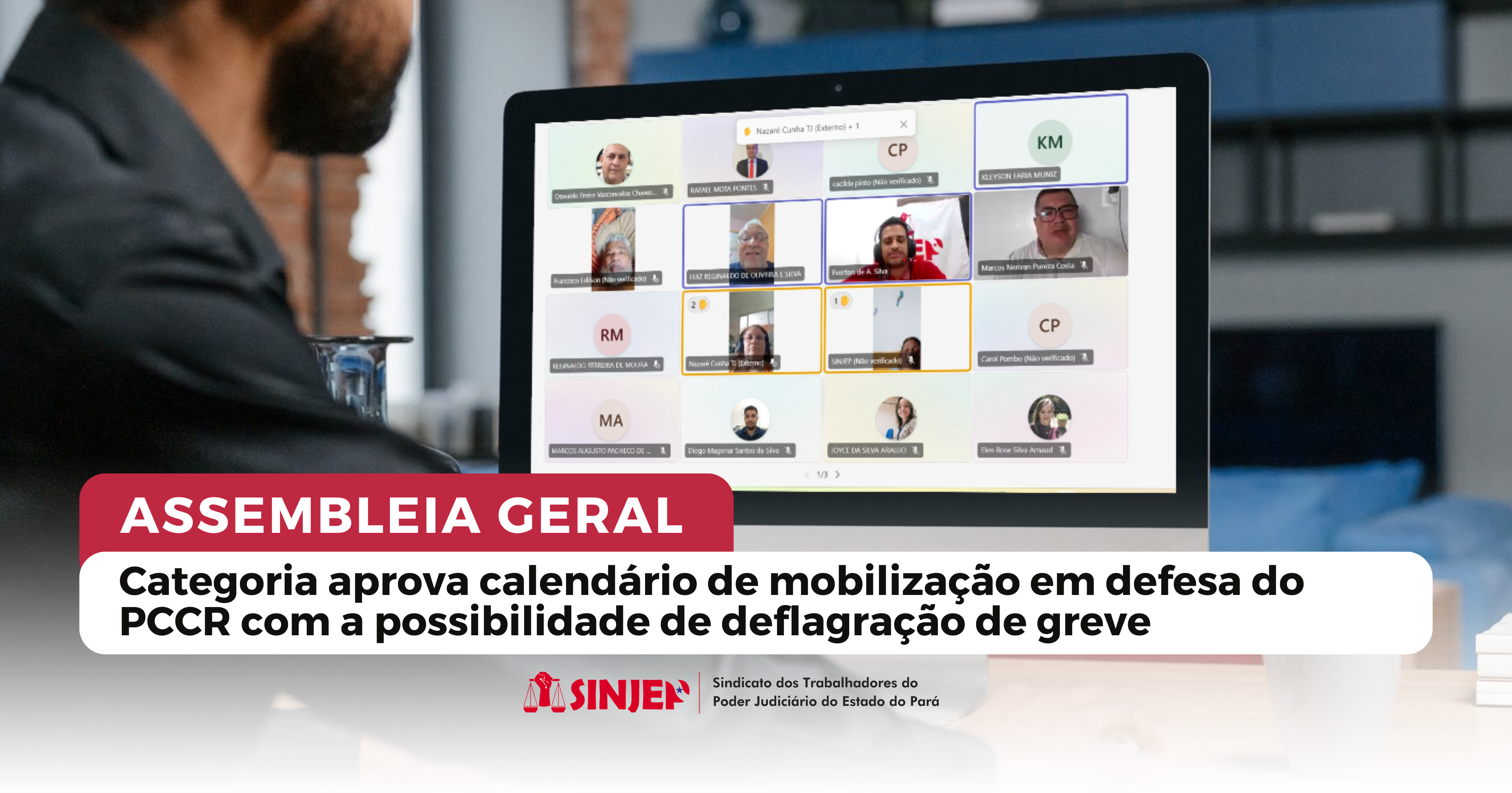 Read more about the article Categoria aprova calendário de mobilização em defesa do PCCR com a possibilidade de deflagração de greve