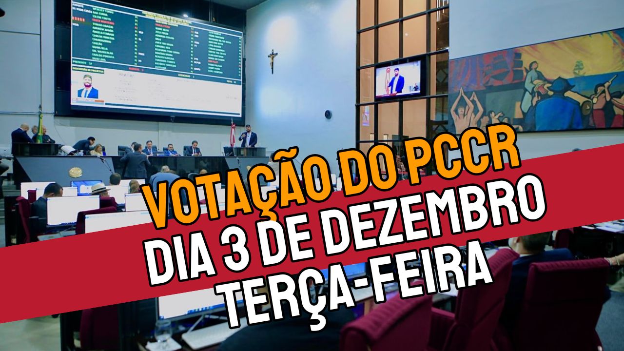 Read more about the article Votação do PCCR na ALEPA, dia 3 de dezembro